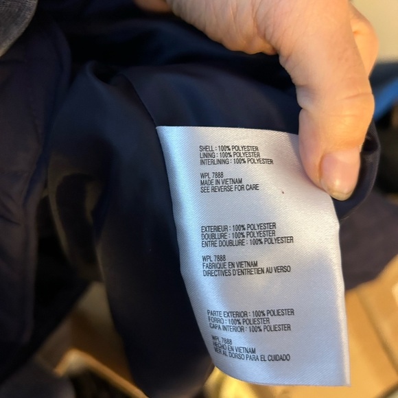 Michael Michael Kors Navy Blue Quilted Toggle Jacket - Picture 5 of 6